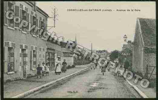 Ville de CORBEILLES Carte postale ancienne