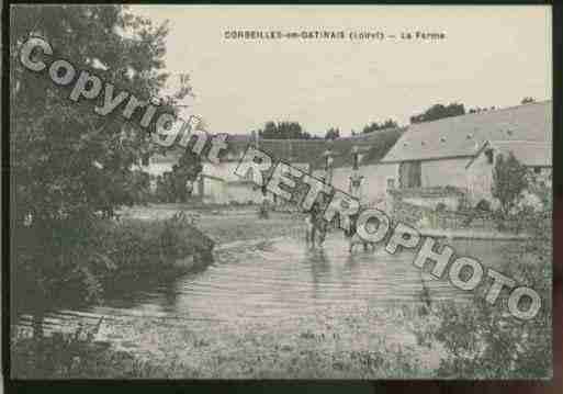 Ville de CORBEILLES Carte postale ancienne