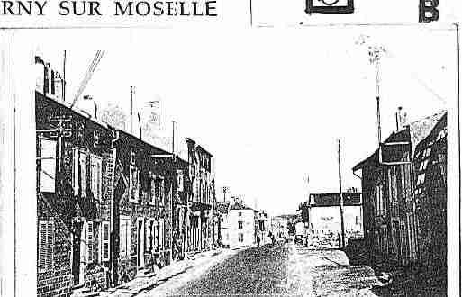 Ville de CORNYSURMOSELLE Carte postale ancienne