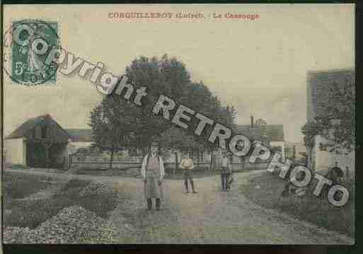 Ville de CORQUILLEROY Carte postale ancienne