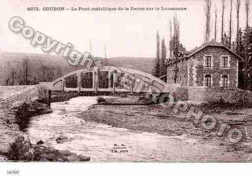 Ville de COUBON Carte postale ancienne