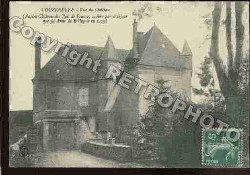 Ville de COURCELLES Carte postale ancienne
