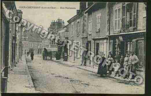 Ville de COURCHEVERNY Carte postale ancienne