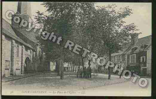 Ville de COURCHEVERNY Carte postale ancienne