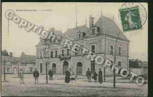 Ville de COURCHEVERNY Carte postale ancienne