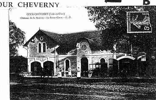 Ville de COURCHEVERNY Carte postale ancienne