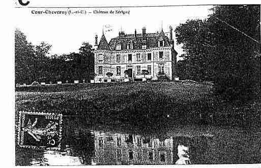 Ville de COURCHEVERNY Carte postale ancienne