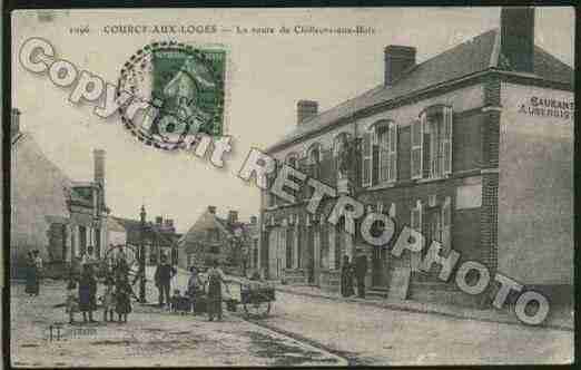 Ville de COURCYAUXLOGES Carte postale ancienne