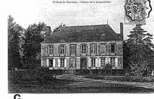 Ville de COURTENAY Carte postale ancienne