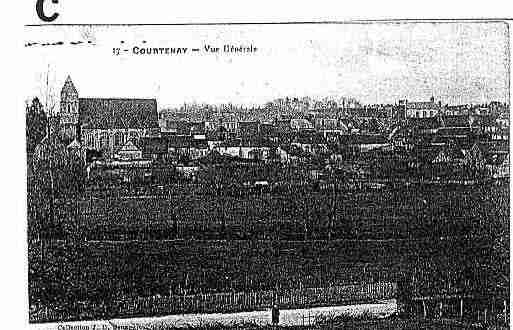 Ville de COURTENAY Carte postale ancienne