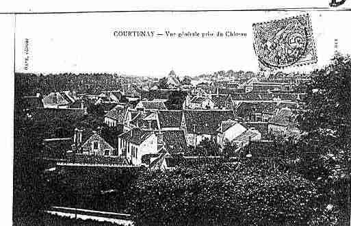 Ville de COURTENAY Carte postale ancienne