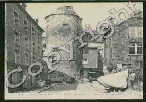 Ville de COUTANCES Carte postale ancienne