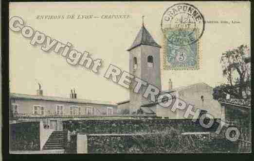 Ville de CRAPONNE Carte postale ancienne