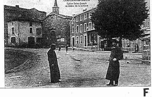 Ville de CRAPONNESURARZON Carte postale ancienne Ville de CRAPONNESURARZON Carte postale ancienne