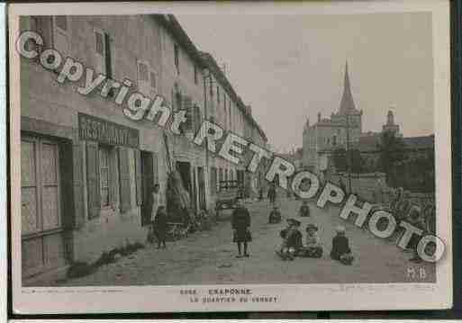 Ville de CRAPONNESURARZON Carte postale ancienne