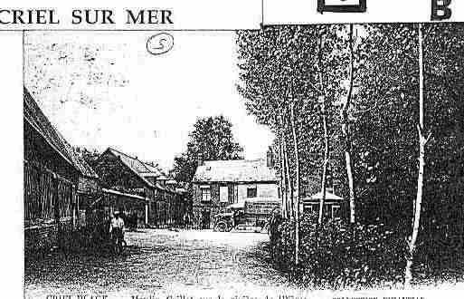 Ville de CRIELSURMER Carte postale ancienne