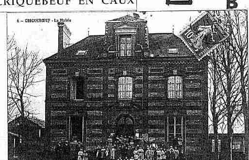 Ville de CRIQUEBEUFENCAUX Carte postale ancienne