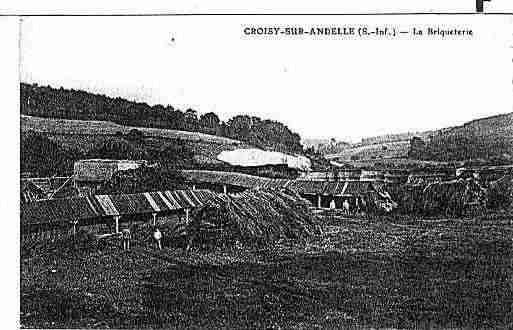 Ville de CROISYSURANDELLE Carte postale ancienne