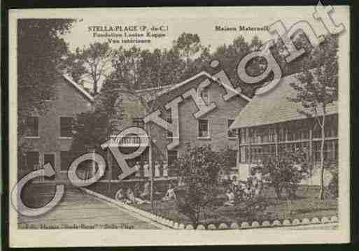 Ville de CUCQ Carte postale ancienne