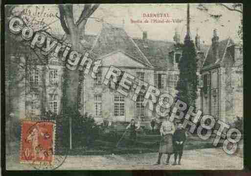 Ville de DARNETAL Carte postale ancienne