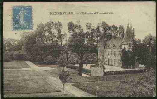 Ville de DENNEVILLE Carte postale ancienne