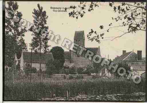 Ville de DONNERY Carte postale ancienne