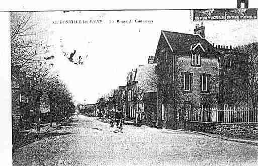 Ville de DONVILLELESBAINS Carte postale ancienne