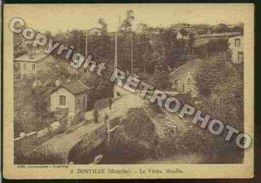 Ville de DONVILLELESBAINS Carte postale ancienne Ville de DONVILLELESBAINS Carte postale ancienne