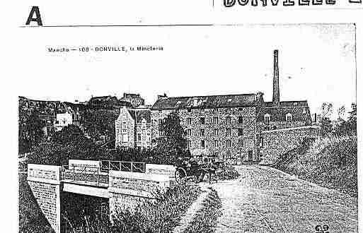 Ville de DONVILLELESBAINS Carte postale ancienne