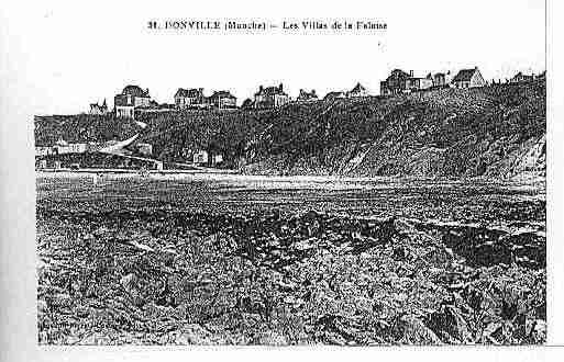 Ville de DONVILLELESBAINS Carte postale ancienne