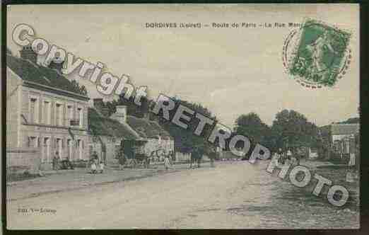 Ville de DORDIVES Carte postale ancienne