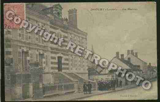 Ville de DOUCHY Carte postale ancienne