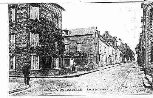 Ville de DOUDEVILLE Carte postale ancienne Ville de DOUDEVILLE Carte postale ancienne