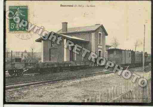 Ville de DOUVREND Carte postale ancienne