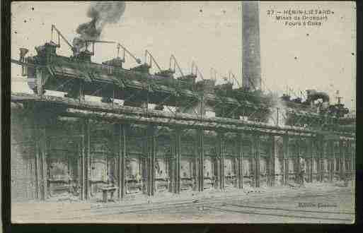 Ville de DROCOURT Carte postale ancienne