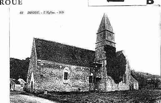 Ville de DROUE Carte postale ancienne