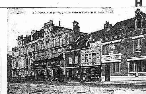 Ville de DUCLAIR Carte postale ancienne