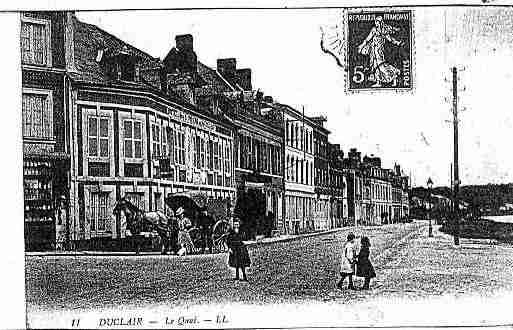 Ville de DUCLAIR Carte postale ancienne