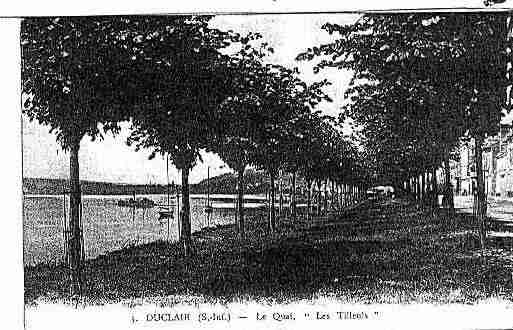 Ville de DUCLAIR Carte postale ancienne