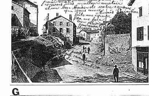 Ville de DUNIERES Carte postale ancienne