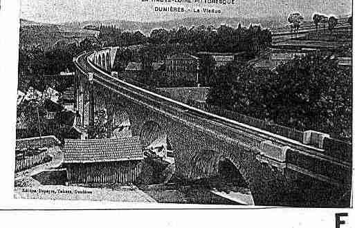 Ville de DUNIERES Carte postale ancienne Ville de DUNIERES Carte postale ancienne