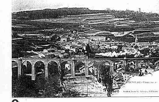 Ville de DUNIERES Carte postale ancienne