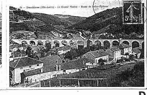 Ville de DUNIERES Carte postale ancienne