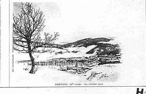 Ville de DUNIERES Carte postale ancienne