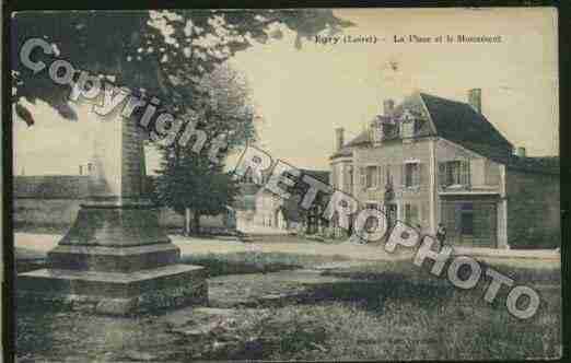 Ville de EGRY Carte postale ancienne