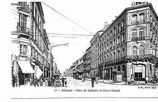 Ville de ELBEUF Carte postale ancienne