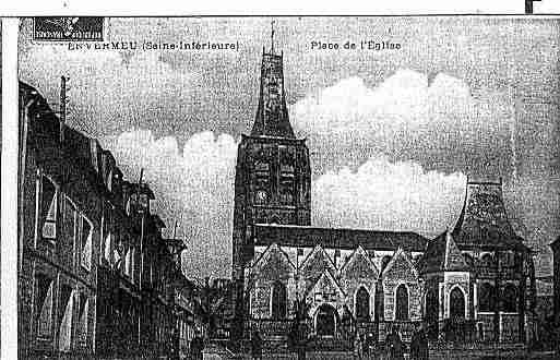 Ville de ENVERMEU Carte postale ancienne