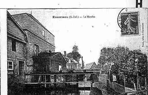 Ville de ENVERMEU Carte postale ancienne