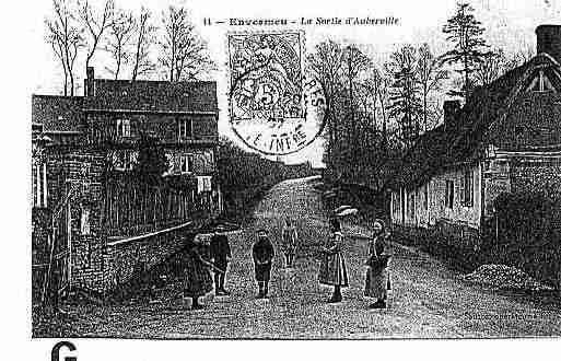 Ville de ENVERMEU Carte postale ancienne