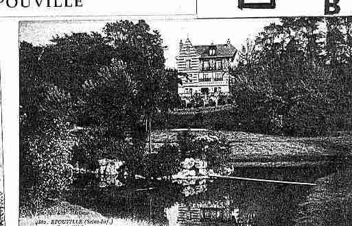 Ville de EPOUVILLE Carte postale ancienne